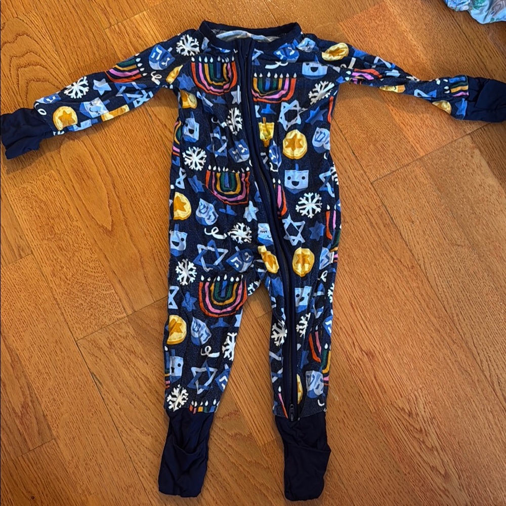 Little Sleepies 2024 Hanukkah Zippies